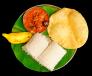 Puttu with Kadala Curry
