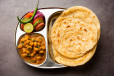 Parotta/Chappathi 2Pc and Chana Masala