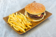 Grill Beef Bacon Burger
