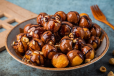 Zalabia With Nutella Honay Sugar