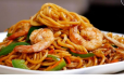 Schezwan Prawns Noodles