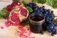 Pomegranate + Grape
