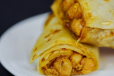 Chana Paratha Roll