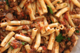 Jony Penne Pasta with Meat Sauce