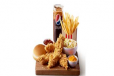 3 Pcs Strips + Bun +  + Fries +Pepsi