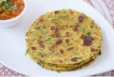 Aloo Methi Paratha Tawa