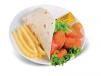 Nuggets Wrap And Fries