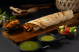Kolkata Chilli Paneer Kathi Egg Roll