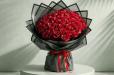 Valentine's 50 Premium Velvet Red Roses