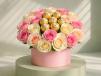 Birthday Pink Box with Chocolates