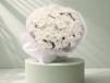 Elegant White Chrysanthemums Bouquet