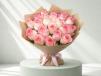 20 Pink Jumelia Roses Bouquet