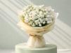 Bunch Of Happiness Spray White Roses