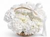 White Hydrangeas Basket 01