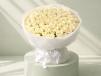 51 Pure Elegant White Roses