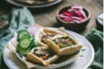Levantine Safiha With Meat And Vegetables With One Grain