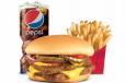 Double Stack Burger Meal