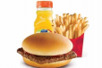 Kids Beef Burger Meal