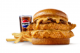 Double Homestyle Chicken  Mushroom Melt