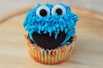 Cookie Monster Cupcake