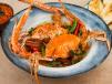 Sri Lankan Crab Curry With Garlic Infused Bread