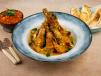 Sri Lankan Prawn Curry With Garlic Infused Bread