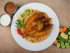 Mandi Rice With Grilled Hamour Fish