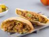 Foul With Falafel Sandwich