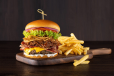 Cowboy Triple Meat Burger