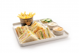 Club with Chips Sandwich