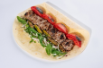 Tikka Masti Goosht Sandwich and Fries  (Tortilla Bread)