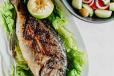 Grilled Sea bream