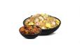 Mix Fried Rice With Chicken, Manchurian (Gravy)