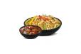 Veg. Noodles With Veg. Manchurian (Gravy)