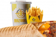 Wrap Burger Combo