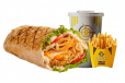 wrap chicken combo