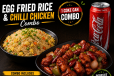 Egg Fried Rice Combo