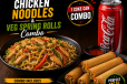 Chicken Noodles Combo