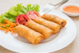 Homemade Chicken Spring Roll