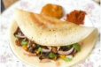 Mushroom Masala Dosa