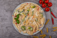 Veggie Pasta White Sauce