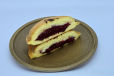 Vanilla Custard And Raspberry UFO Burger