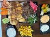 Shawarma Mix Slices Plate Meal 1person