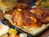 Half Grilled Chicken Gas Machine