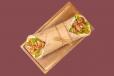 Chicken Shawarma And Hummus Wrap