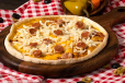 Eggs Cheese And Sausage Manakish