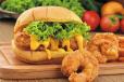 Dynamite Prawns Burger