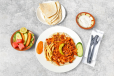 Hammous With Shawarma Spicy