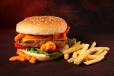 Beef Cheetos Burger