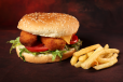 Jumbo Prawns Burger